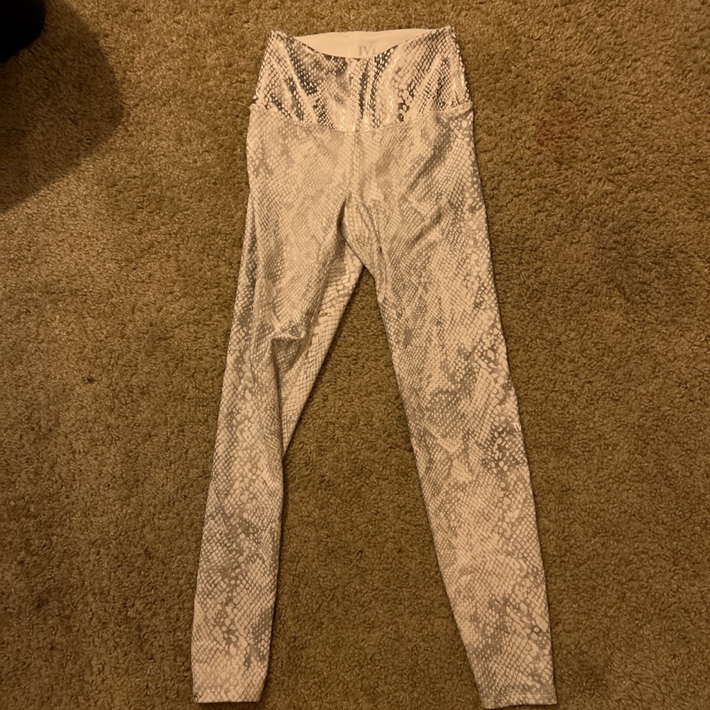 Snakeskin Print Leggings